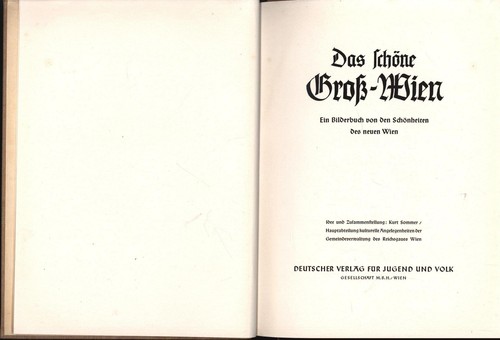 Das schöne groß wien - "das, groß-wien,ein