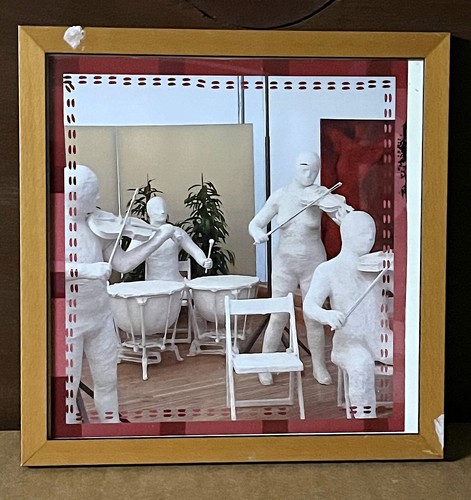 Wunderschöne bild hinterglas - wunderschöne,