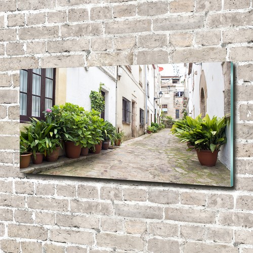 Wandbild aus plexiglas druck - aus,