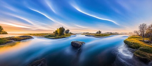 Wandbild schöne landschaft - schöne,