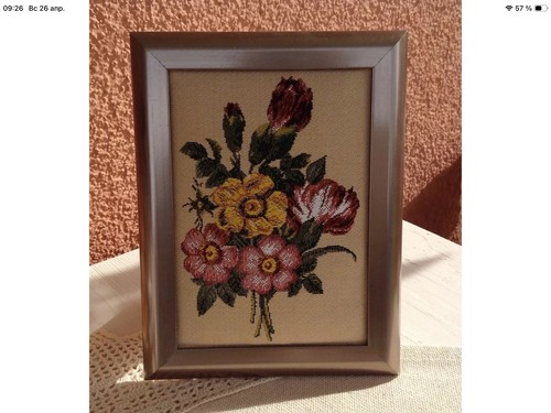 Gobelin bild mit - gobelin, rahmen