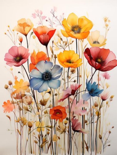 Wandbild viele schöne - wandbild:,