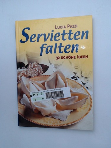 Lucia patti servietten falten - lucia,